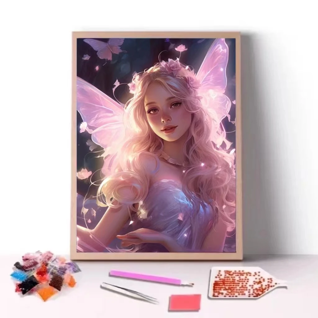 COOLEVE Factory Handmade 5D Full Drill Resinstone Frame DIY Scenery Diamond Art Painting for Beginners and Adults