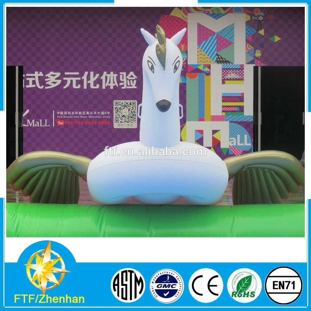 inflatable  FLY HORSE animal pool float toy for adult