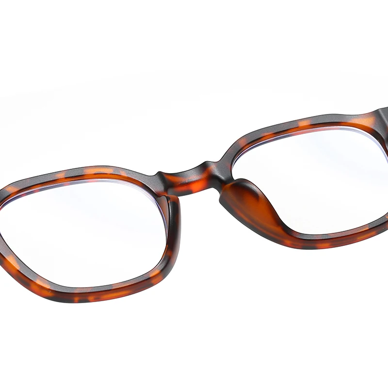 TR90 Anti Blue Light Blocking Glasses Square Vintage Optical Glasses for Men and Women