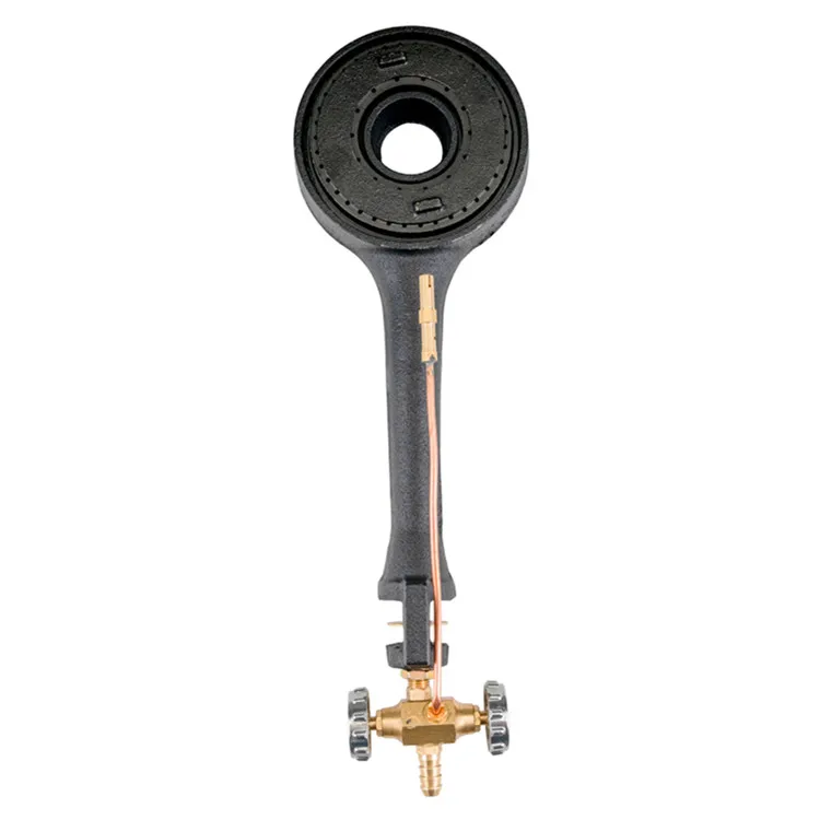 YIUAN low price high pressure gas stove burner parts industrial cast iron single burner wok stove in cooking