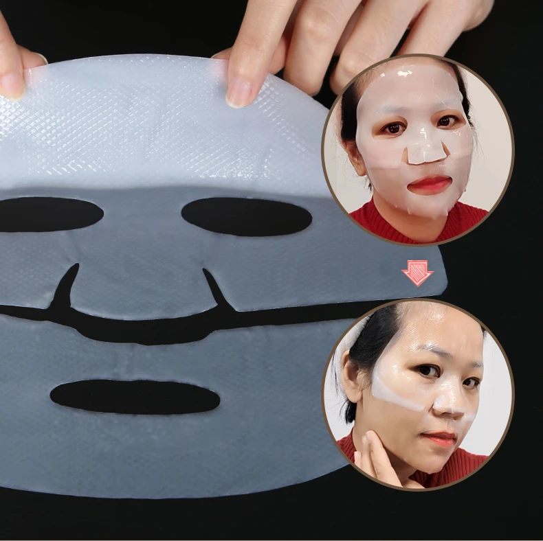 Absorbable Collagen Facial Mask Beauty Whitening Anti Aging Hydrogel Sheet Brightening Mask
