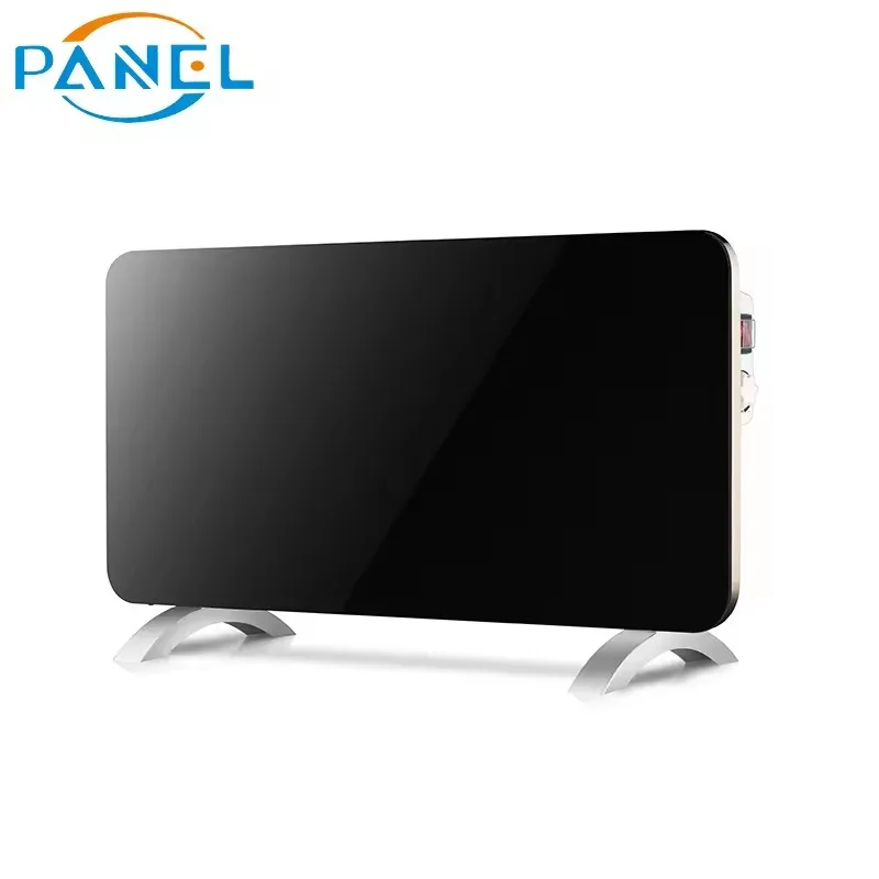 1500W Tempered glass panel heater free standing electric smart heater
