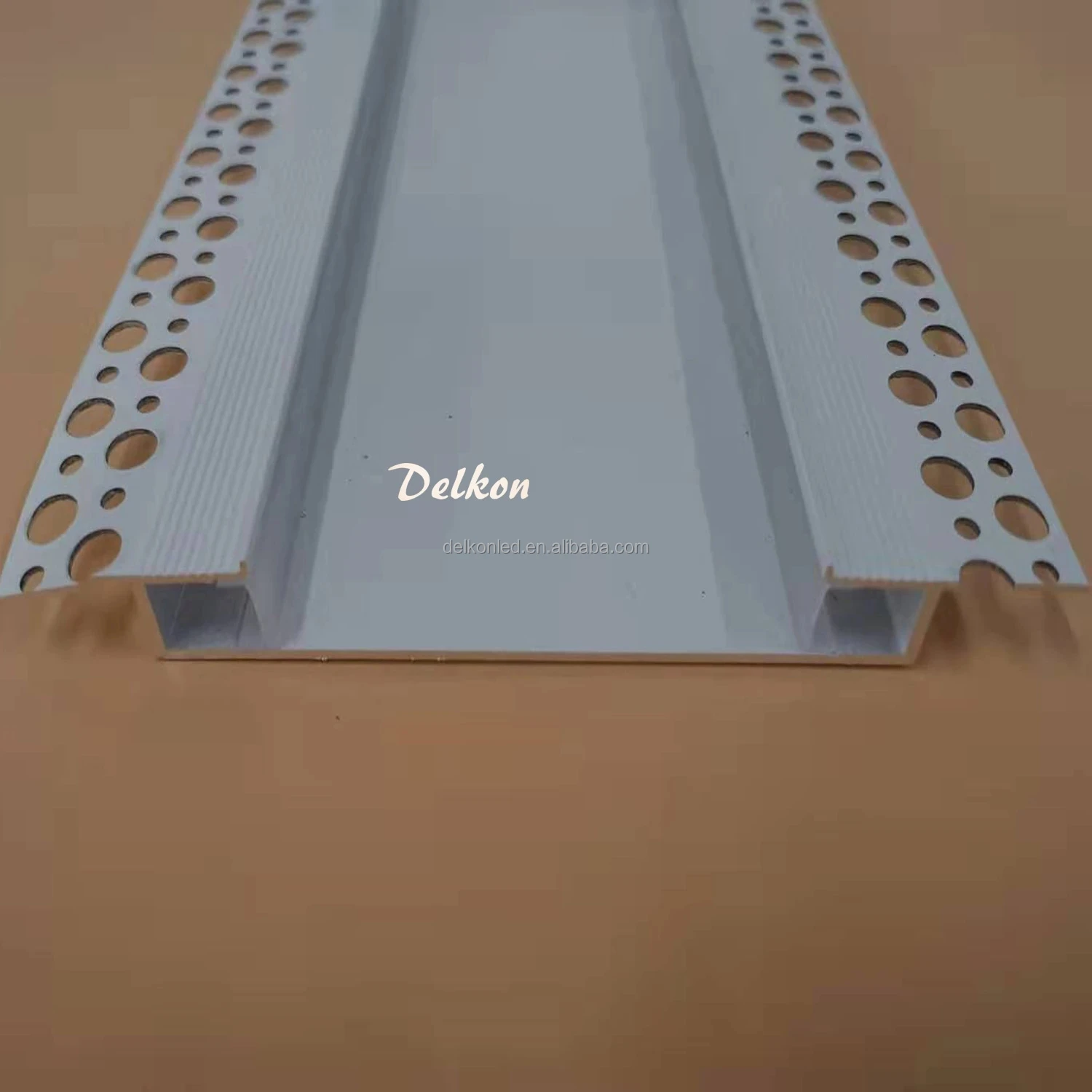 147*14mm Plaster in Aluminum LED Profile for Drywall Recessed Mounted 2m LED Plaster Profile