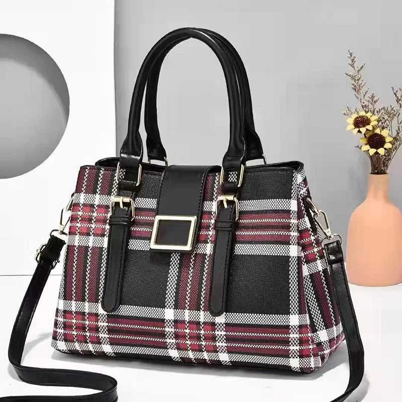 Factory fashion luxury new arrival pu leather large ladies office purses shoulder bag girls sling bags hand bags for women