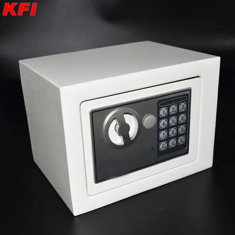 Different color simple safe box,two key mini safe box