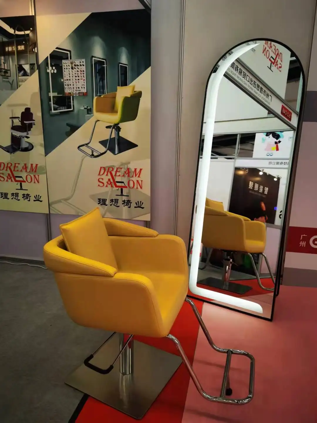 Зеркало для салона красоты светодиодное полноразмерное зеркало