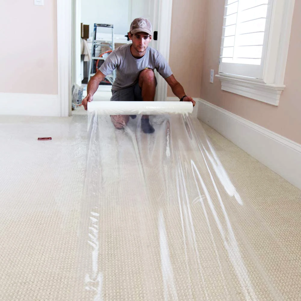 manufacturer protective plastic guard film clear surface protection film for construction panel