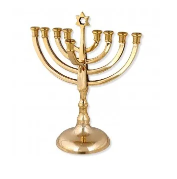 7 Arms Brass Candelabra Multiple Arms Colorful Candle Holder Candlestick For Wedding Birthday Decoration Available in Brass