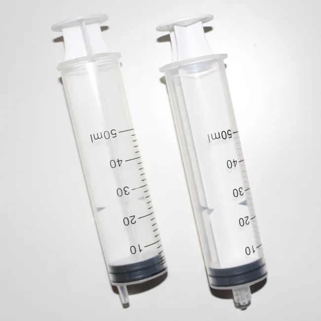 50 ml Medical disposable syringe  luer lock or luer slip
