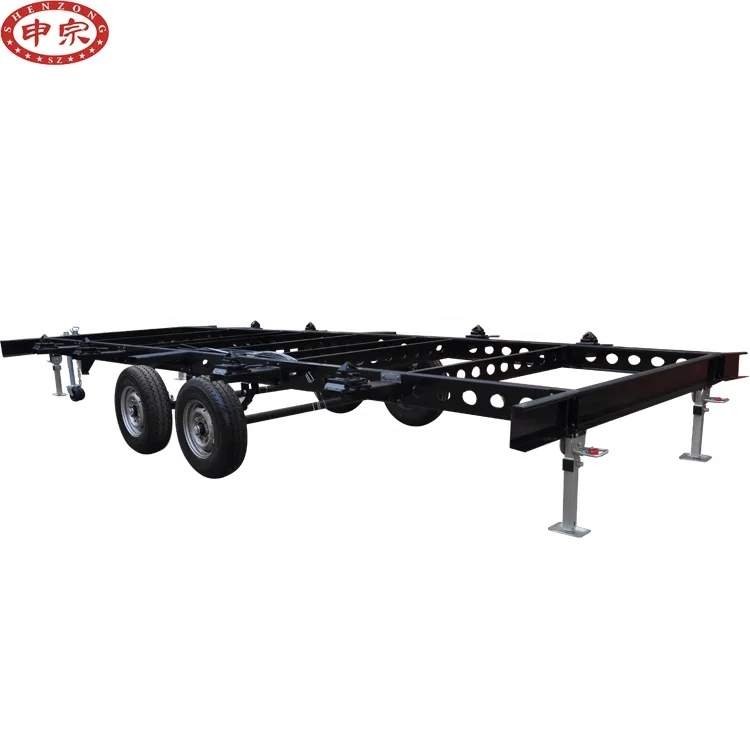 Light Chassis Trailer High-strength Steel Container House Trailer