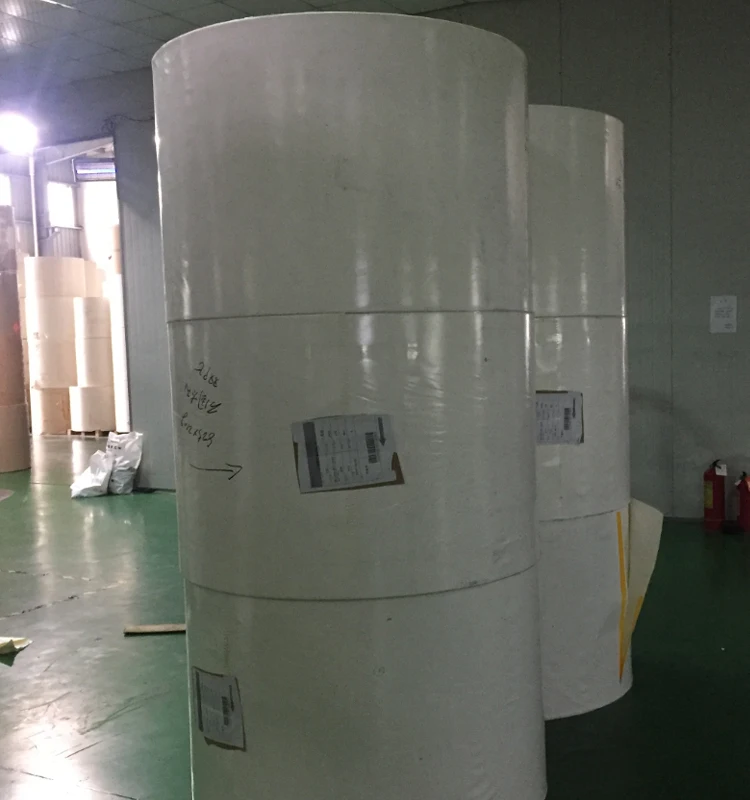 
waterproof pe coated custom fan paper blanks price roll food and beverage raw material for disposable wholesale paper biodegrada 
