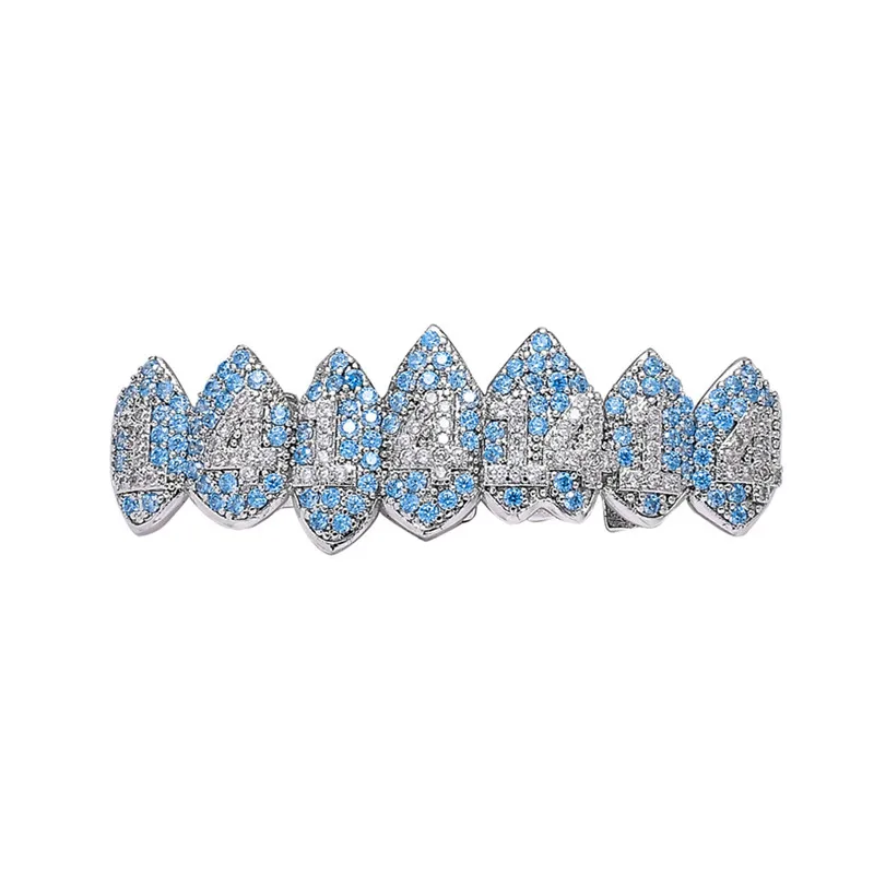 Новое поступление декоративные клыки в стиле хип-хоп 1414 фианиты 8 верхних и нижних зубов вампира