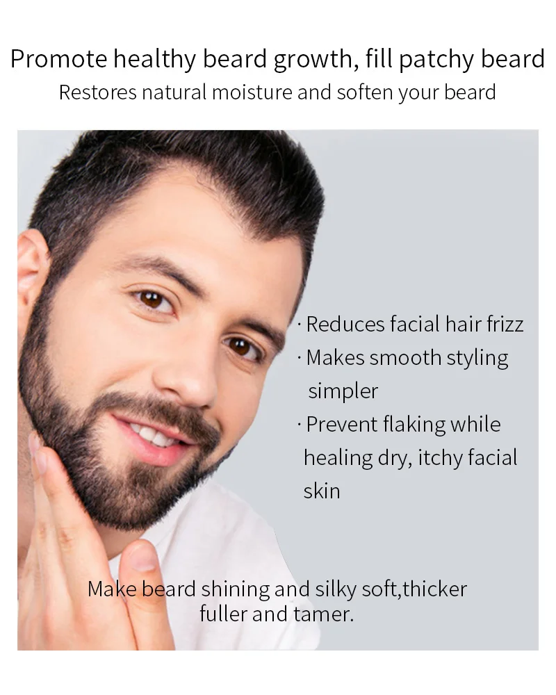 Organic Natural Nourish Beard Growth Oil Private
