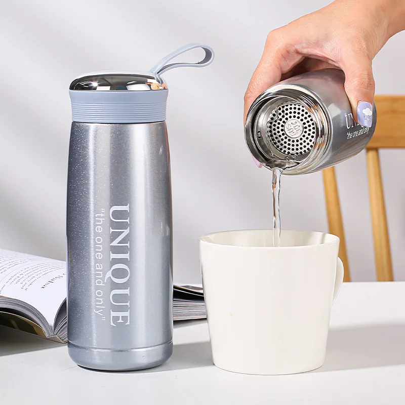 Outdoor Camping Drinking Water Bottle Stainless Steel Vacuum Water Cup