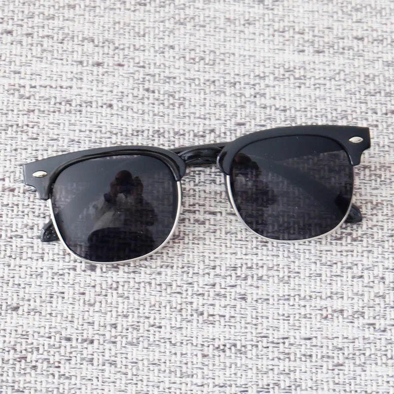 Boys New Sun Glasses Colorful Mirror Lenses Kids Shades Trendy Sunglasses Children UV400 Factory Wholesale Price