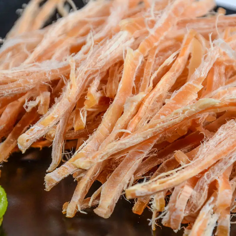 Export Seasoned Bulk Dried Shredded Squid Flake Snack Fish Roller Machine Cooker From China