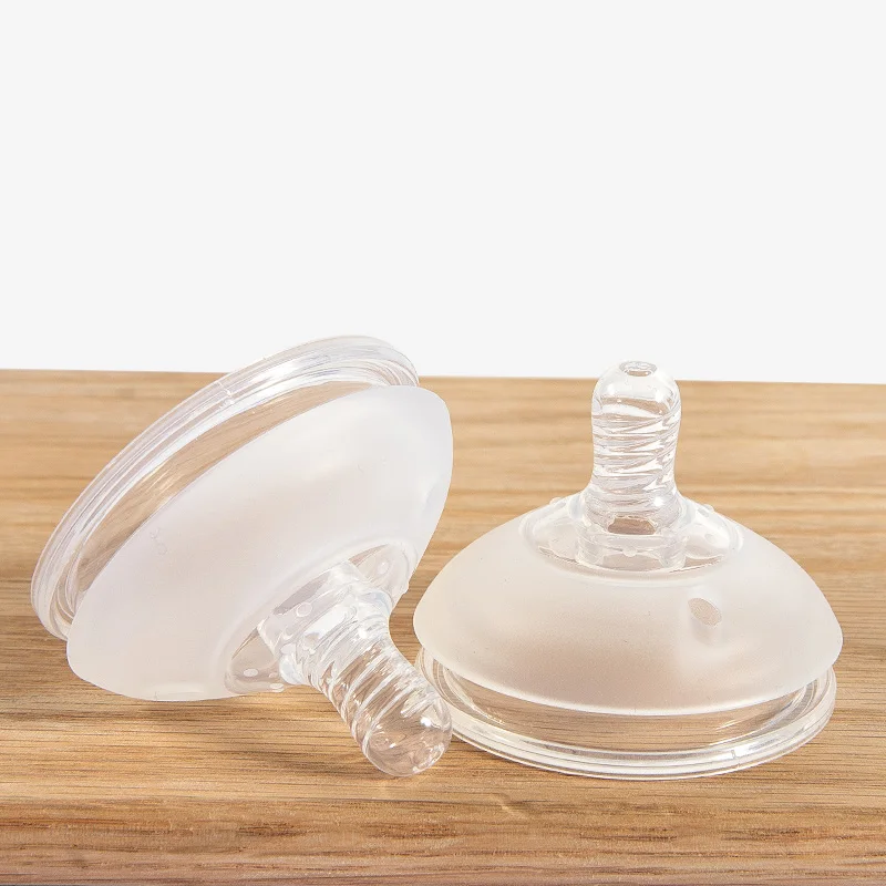 2020  new design super wide neck nipple silicon nipple baby pacifier nipple