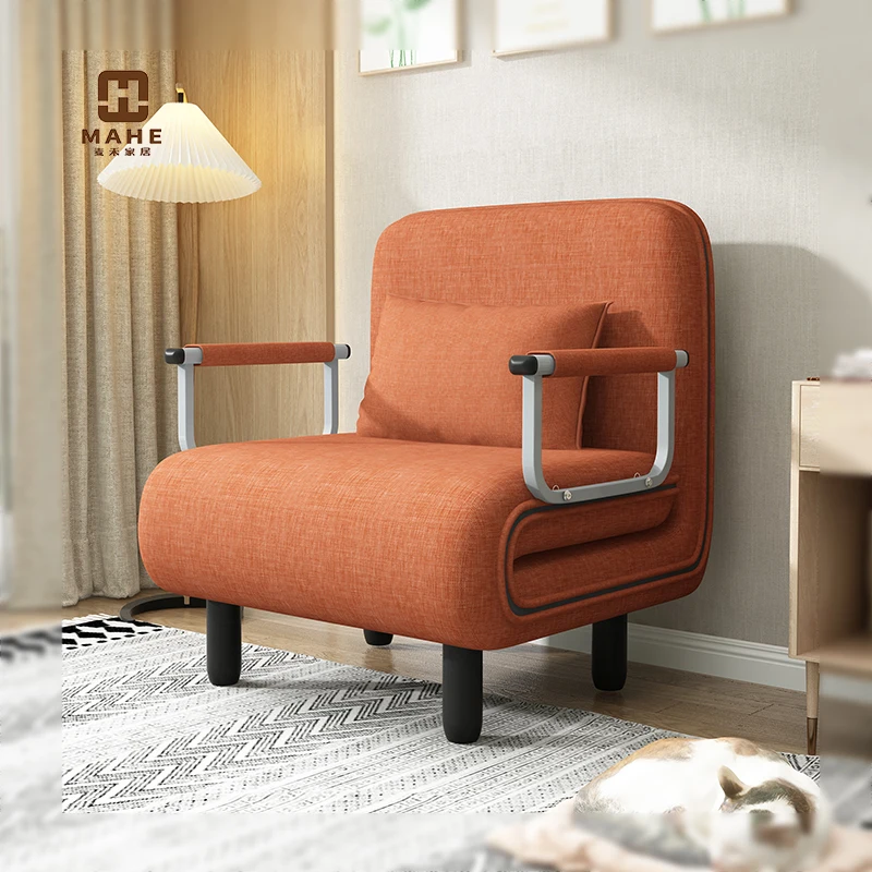 Sleeper Lounger Couch Bed Convertible Double Folding SofaBed for Napping Time