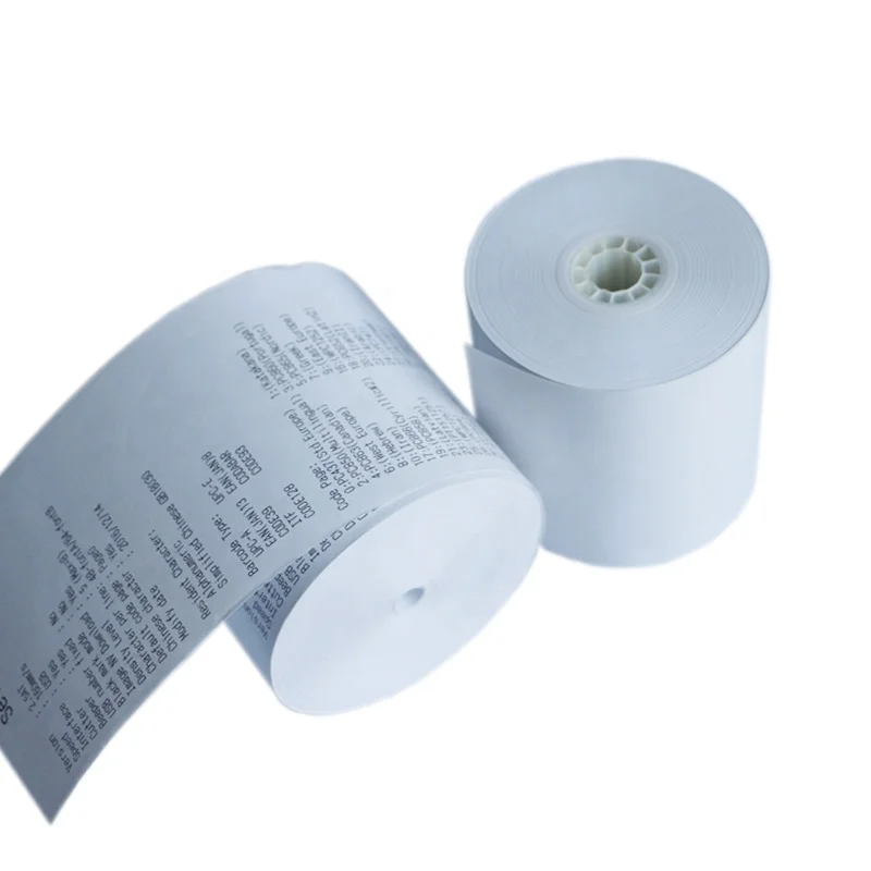 Thermal paper cash register roll 80x80 80x70 receipt paper roll 57x40 57x38