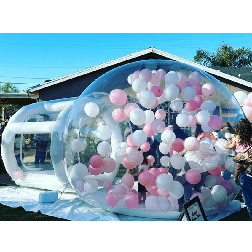 Funworldsport PVC Bubble Tent Dome House Camping Tent Inflatable Bubble Tent Trade Show