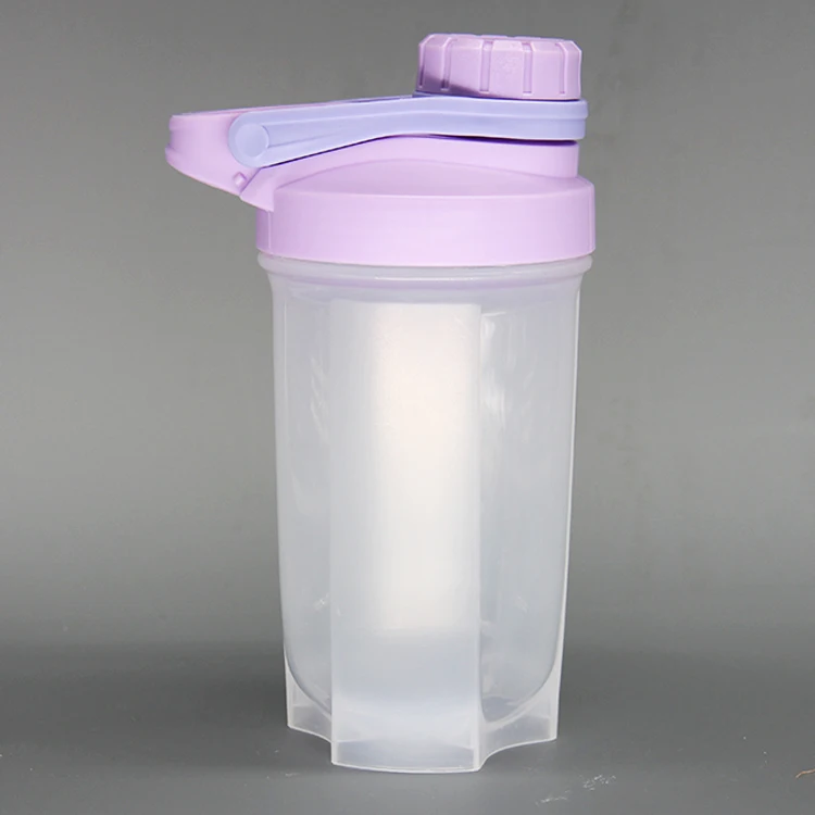 Direct Drinking Bottle 500ml 700ml Plastic Shakers Cup Protein Shaker Bottle