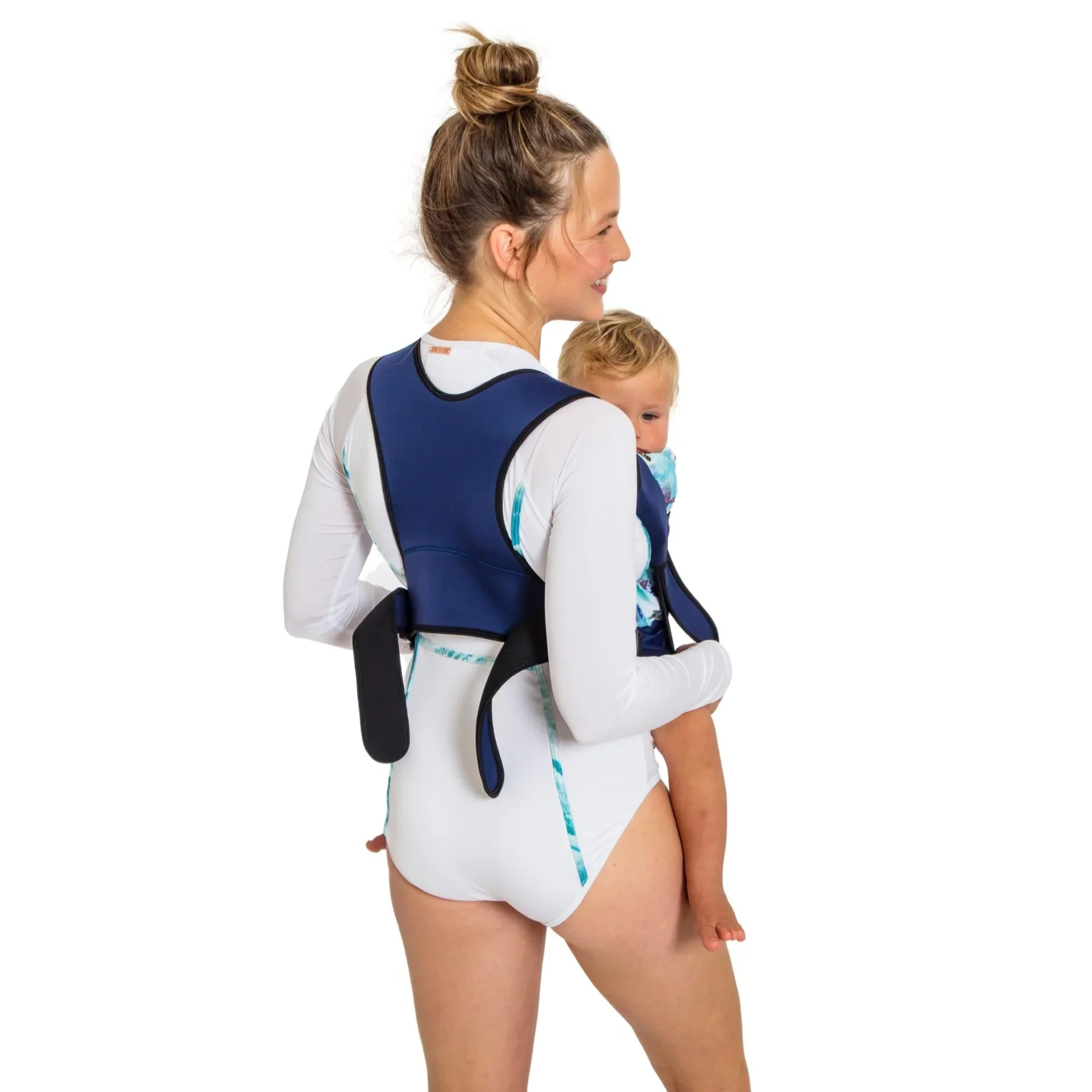 Waterproof Neoprene Baby Carrier Ergonomic Hip Seat Carrier Infant Chest Holder for  Pool Beach Snow