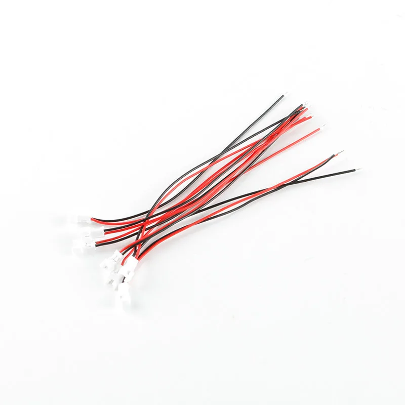 Micro JST PH 1.25 2 PIN Male Female Plug Connector With Wire Cables 100mm 28AWG