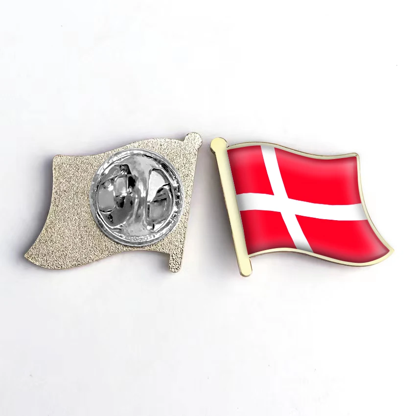 Wholesale Custom Metal Flags Lapel Pins Badge Brooch Korea Country Flag Pin