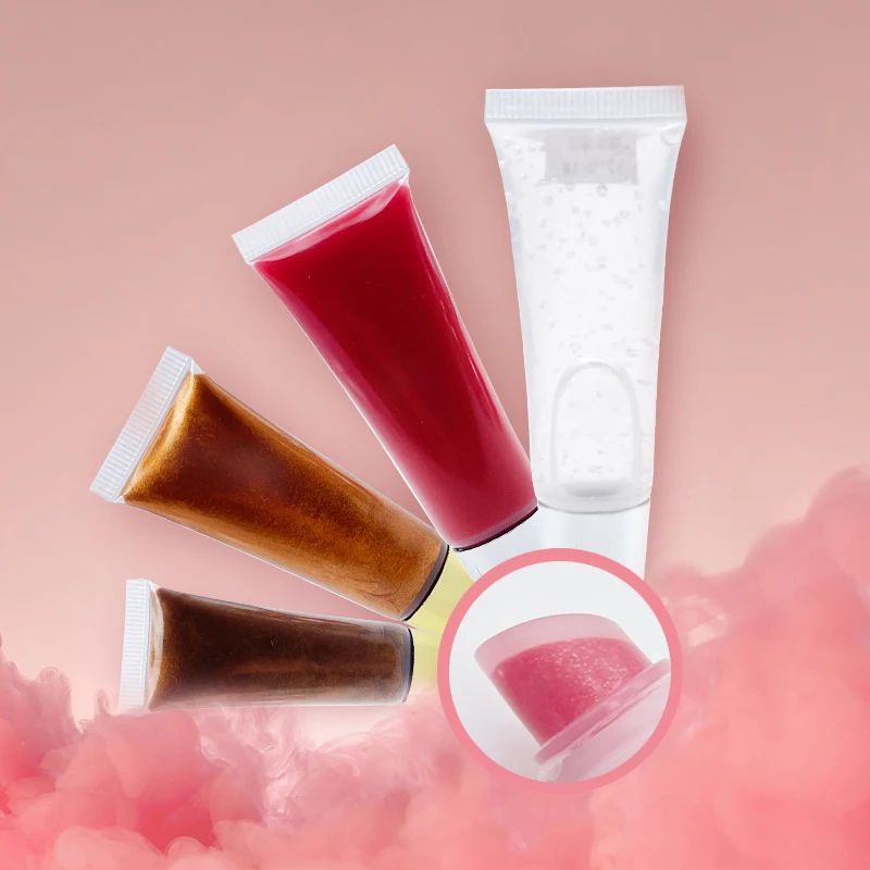 Hot Selling 20 Colors Free Shimmer Liquid Lip Gloss Private Label Custom Logo Shiny Glitter Clear Lipgloss