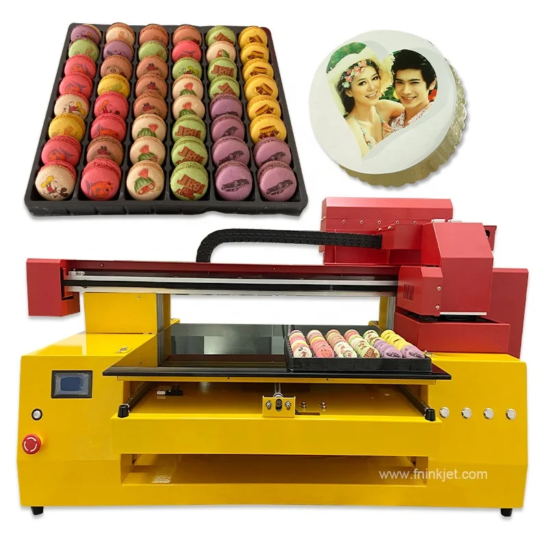 New Updated Easy to Print Top Quality A3 A2 A1  Image Cake Printer Price Edible Cake Printing Machine for Sale