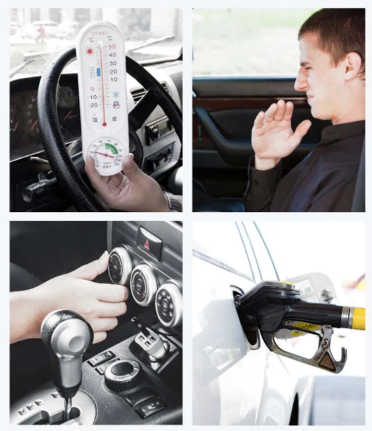 High quality can rotate by 45 degree car interior fan mini car cooling Fan