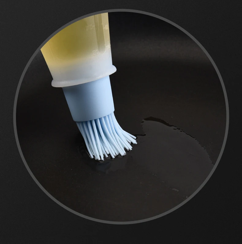 Unique products to buy the silicone oil brush grill brush oil bottle Food Grade Silica Gel