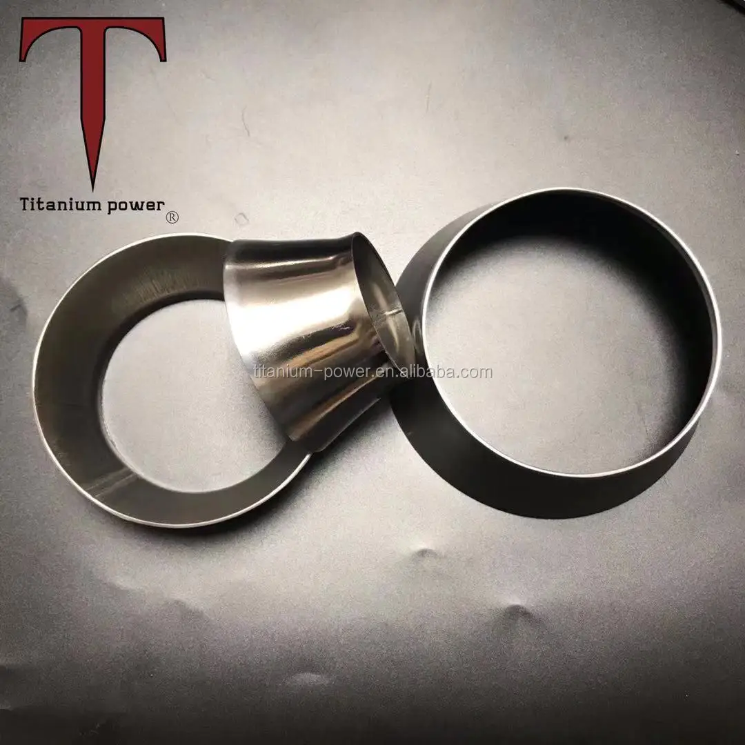 High Quality Concentric Pipe Reducer Customizable Titanium Polished Cone Connect Pipe for Car Downpipe