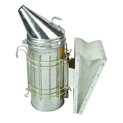 High Quality Beekeeping Tools Bee Somker Metal Material Manual Operation Beekeeping Equipment