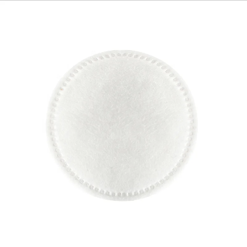 Hot Sale Facial Makeup Remover Cosmetic Pads Customizable Disposable Microfiber Round Cotton Pads