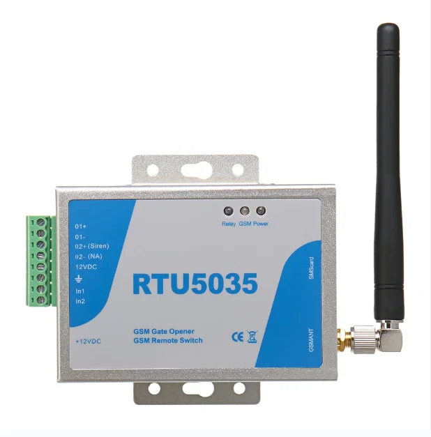 RTU5035 Smart GSM Gate Opener Relay Switch Wireless Remote Control Door Access Door Opener Free Call for Parking Systems