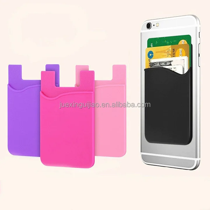 Competitive Factory Price Hot Sale Children Adults Universal Silicone Phone Case Wallet