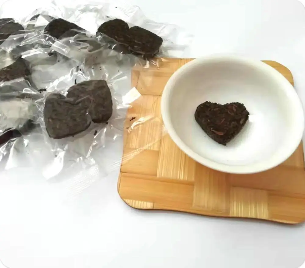 
Heart Shape Puerh Tea chinese high quality organic puerh tea 