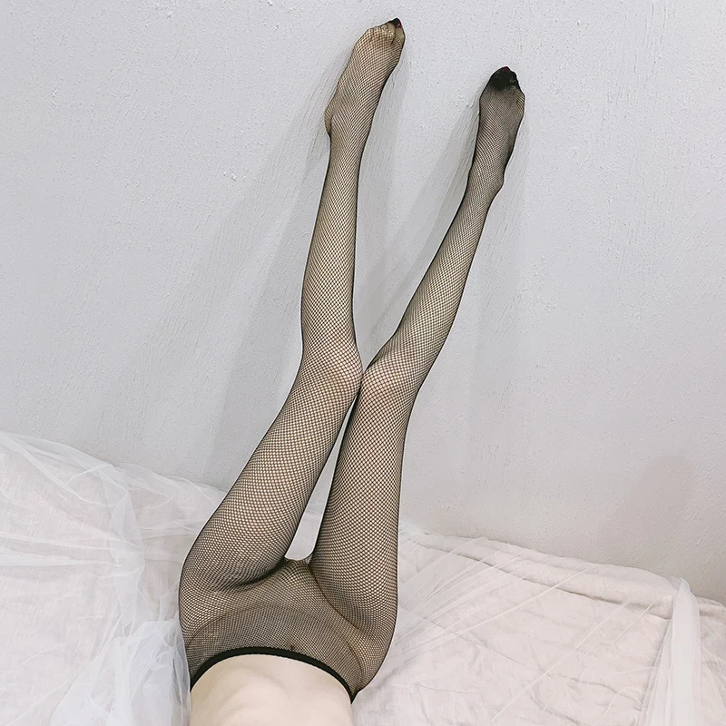 wholesale Young Girls high waist diamond net leggings seamless breathable snagging resistance pantyhose  W8