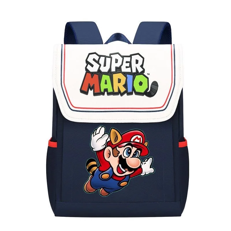 Super Mario Cartoon  Backpack Teens Cartoon Backpack Teens 17 Inch 3D Printed Anime Casual Bag Travel Bags Laptop Backpacks