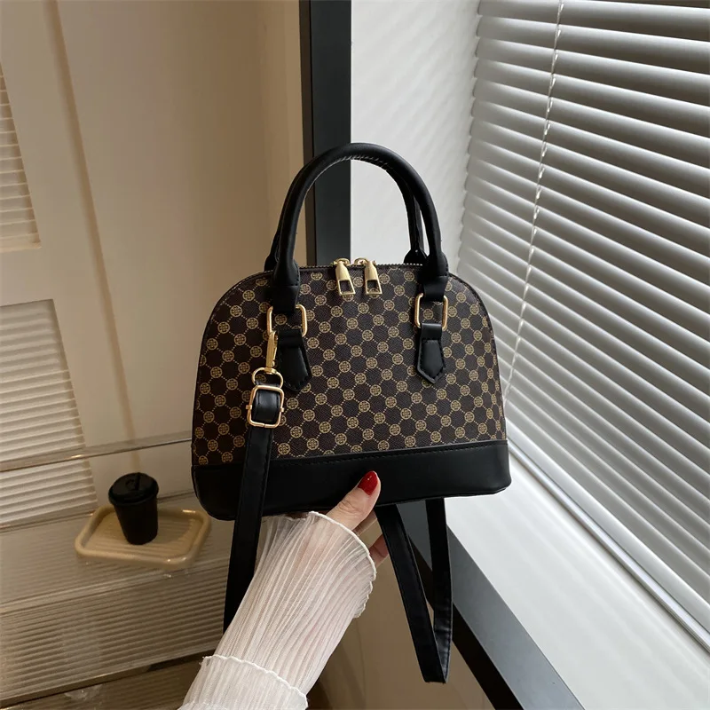 Women Luxury Designer Handbag Shopping Crossbody Graffiti Purses PU Leather Shoulder Bags For Women