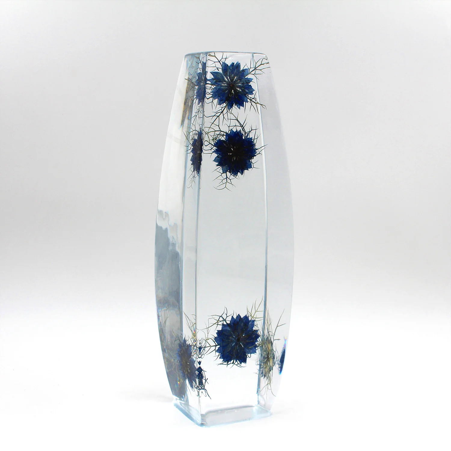 Unique Trophy Made with Real Flowers Custom Awards