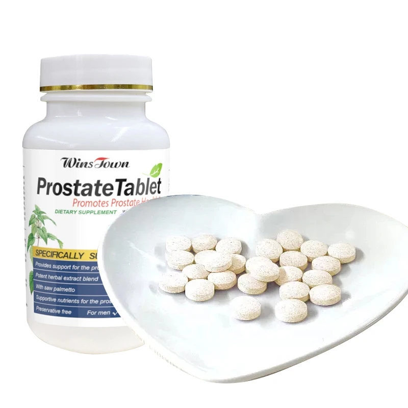 Customized prostate tablets powerful herbal tablets energy booster support male nutritional supplements
