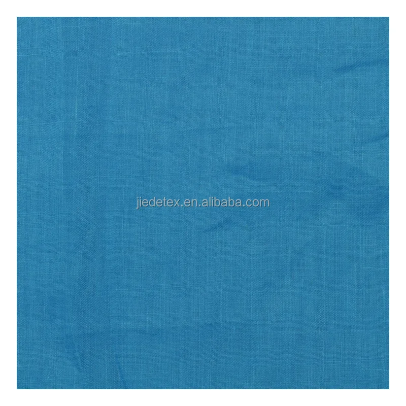 
2021 Wholesale Stock Lot Woven Plain Dyed Pure 100% Ramie Material Linen Skirt Fabric For Dress Shirts 