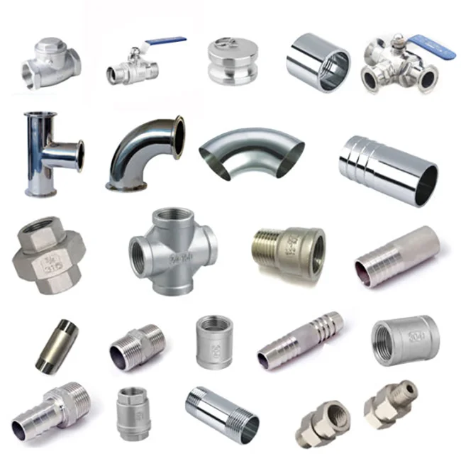 Stainless Steel Kf Vacuum Tube Fittings ss pipe fittings stainless steel 316