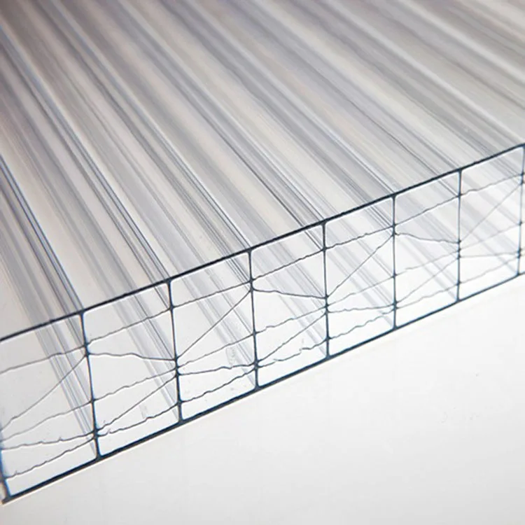 6mm 8mm 12mm PC Sheet Transparent Eco-friendly Polycarbonate Plastic Panels for Roofing Greenhouses Skylights