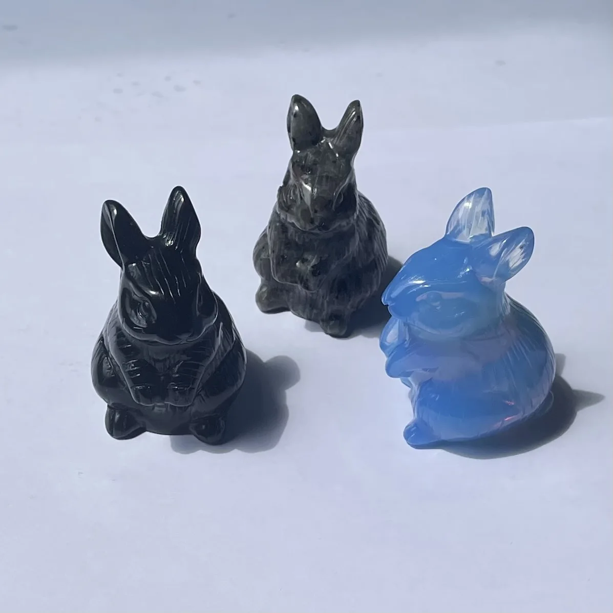 Cheap Price Natural Crystal Animal Crafts Mini Crystal  Rabbit Shape For Home Decoration
