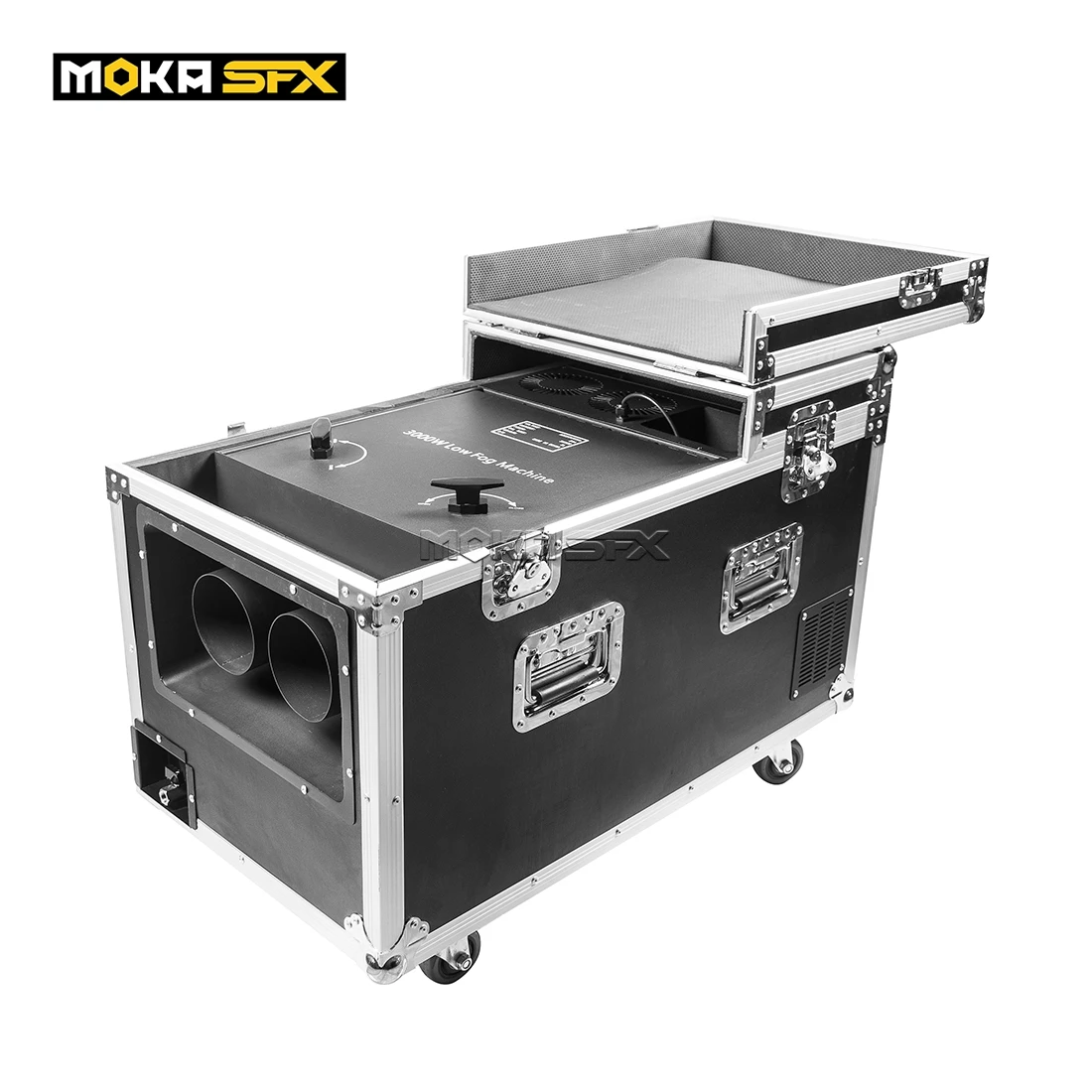 3000W powerful dual head Water base Low Fog Machine Fog Liquid Smoke Machine For Wedding Event