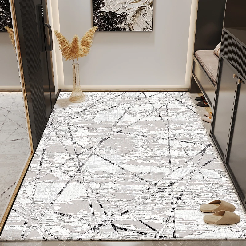 Cushioned Washable Custom doormat Door Carpet Living Room Entry indoor non-slip carpet Foot Mat with latex bottom