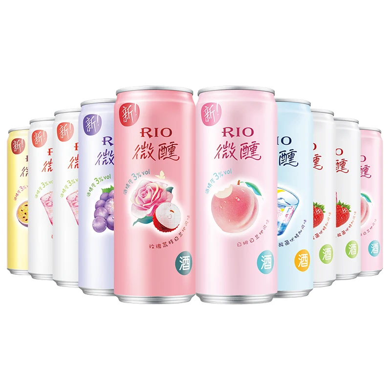 Wholesale Exotic 330ml Fruity Alcoholic Beverage Cocktail Long Drinks in Bottles Low Price!
